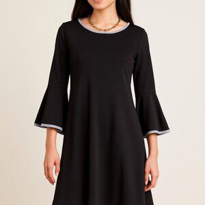 Roz & Ali Petite Bell Sleeve Dress